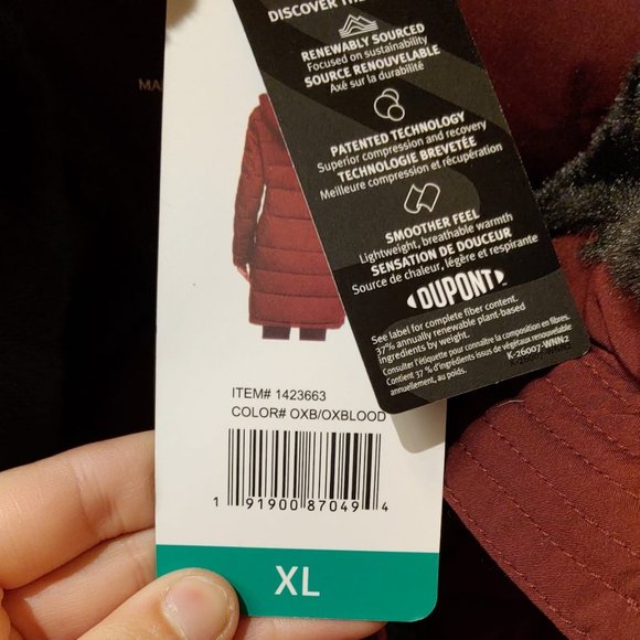 Andrew Marc Ladies' Long Stretch Parka XL - Picture 7 of 7